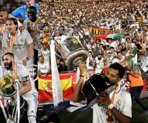 En un partido cargado con cierta dosis de dramatismo, el Real Madrid volvió a conquistar la Copa del Rey nueve años después tras vencer 2-1 en la final al Osasuna. Los blancos festejaron por todo lo alto su nueva conquista.