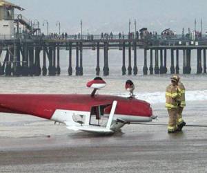 A bordo del monomotor Cessna iba Rex Minter, exalcalde de Santa Mónica de 95 años, que murió en el siniestro.