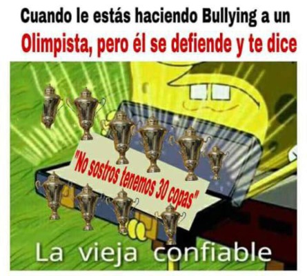 Memes de la derrota de Olimpia ante Motagua