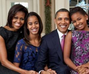 El presidente estadounidense Barack Obama arribó a Hawaii con su familia.