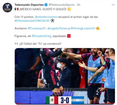 'La H es muda': Prensa azteca destaca goleada de México frente a Honduras