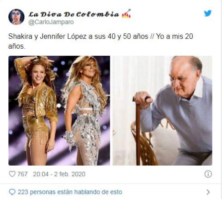 Los mejores memes que dejó el show de halftime en el Super Bowl LIV