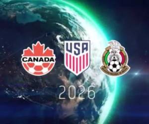 Los presidentes de las federaciones de Estados Unidos, México y Canadá anunciaron este lunes su intención por albergar el Mundial (Foto: Captura de pantalla)