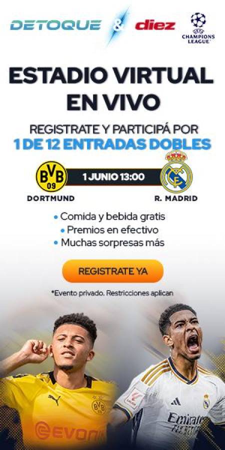 Real Madrid-Dortmund: Disfruta la final de Champions League en el estadio virtual de Diez