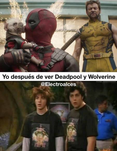 ¿La mejor trilogía? Los divertidos memes del estreno de Deadpool &amp; Wolverine