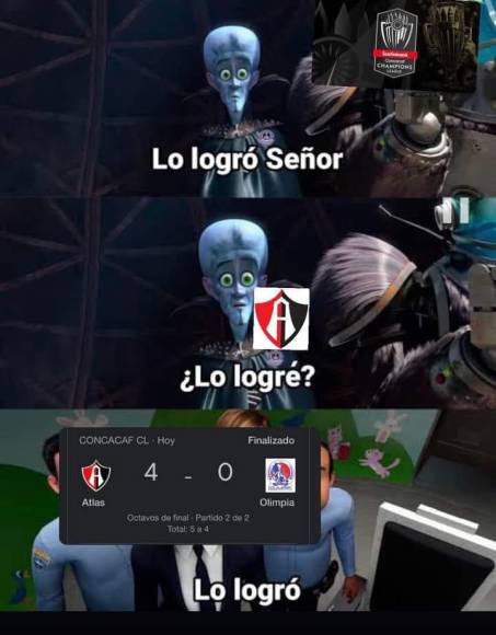 Memes destrozan al Olimpia tras ser eliminado de la Liga de Campeones de Concacaf