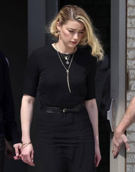 Revelan primeras fotos de Amber Heard tras conocer que Johnny Depp ganó el juicio