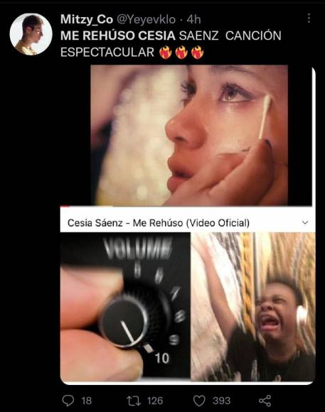 ¡Una locura! Fans de Cesia Sáenz comparten memes tras estreno del sencillo “Me rehúso”