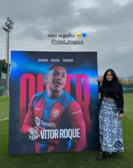 Así fue la presentación de Vitor Roque, nuevo fichaje del Barcelona