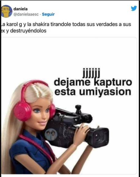 Contra Piqué y Anuel: los divertidos memes que dejó “TQG” de Shakira y Karol G