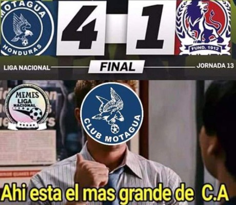 Destrozan con memes al Olimpia tras paliza ante Motagua en Comayagua