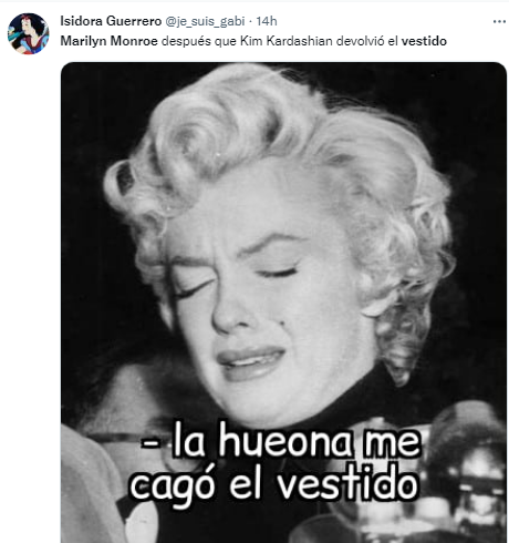 Los divertidos memes por el daño provocado por Kim Kardashian al vestido de Marilyn Monroe