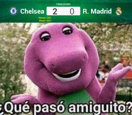 Memes destrozan al Real Madrid tras eliminación ante el Chelsea en la Champions