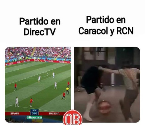 Los mejores memes de la eliminación de España