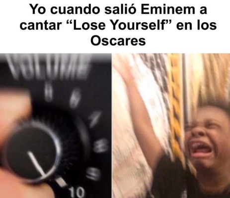 Famosos son blanco de memes tras la presentación de Eminem en los Oscar