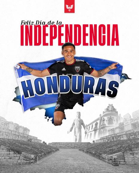 Equipos de Francia, Inglaterra, Italia y franquicias de la NFL felicitan a Honduras por su Independencia