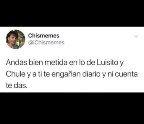 Los irónicos memes que dejó la infidelidad de Luisito Comunica a 'La Chule'