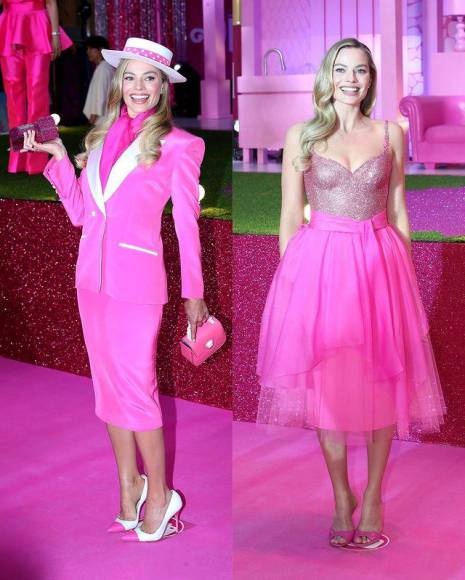 Los looks inspirados en Barbie que ha usado Margot Robbie