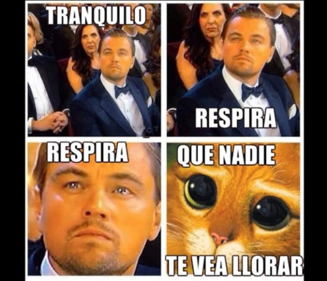 Memes de los Oscar se burlan de la mala suerte de Leonardo