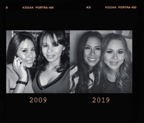 FOTOS: Conocidos hondureños se unen al reto 10 years challenge