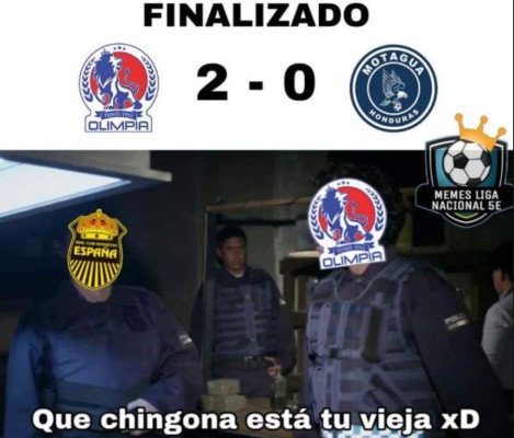 Motagua es víctima de memes tras perder ante Olimpia con doblete de Benguché