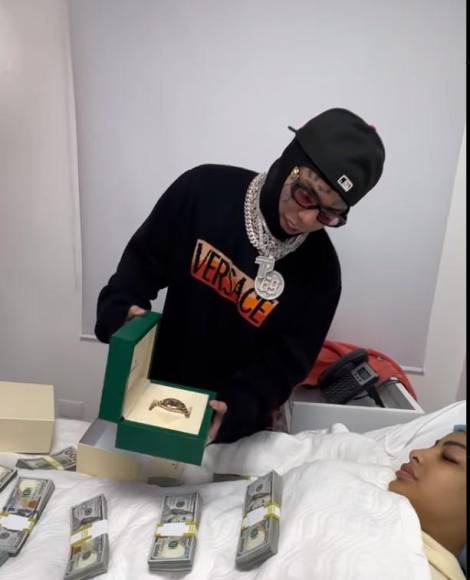 Costosas carteras y relojes de lujo: los regalos que Tekashi 6ix9ine le ha dado a Yailin, la más viral