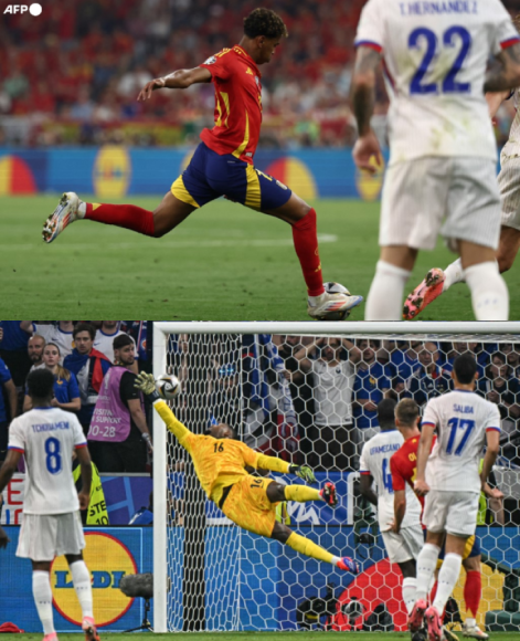 Lamine Yamal iluminado y Mbappé destrozado tras eliminación de Francia de la Euro 2024