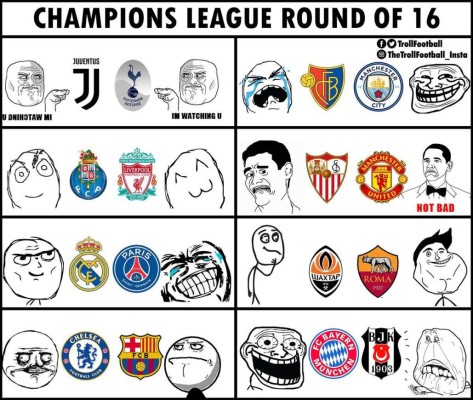 ¡MEMES! A reír con las ocurrentes imágenes que nos dejó el sorteo de Champions League