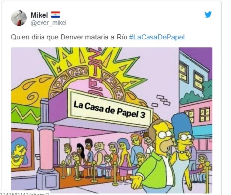 Los divertidos memes que dejó la tercera temporada de La Casa de Papel