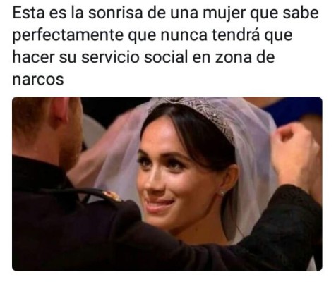 Los memes que generó la sonrisa de Meghan Markle tras su boda con el príncipe Harry