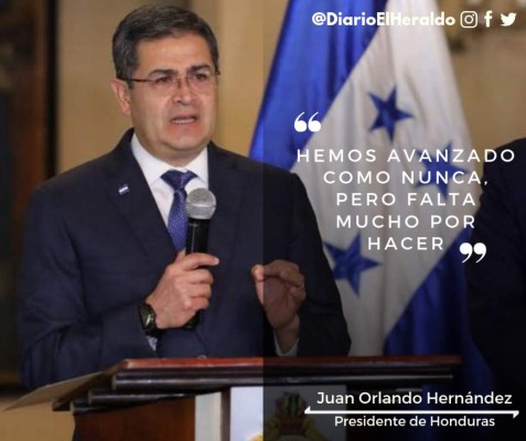 FOTOS: Las frases de JOH durante sexto aniversario de la PMOP