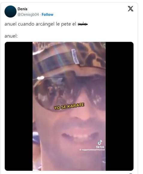 Los memes que dejó la tiradera de Arcángel a Anuel AA