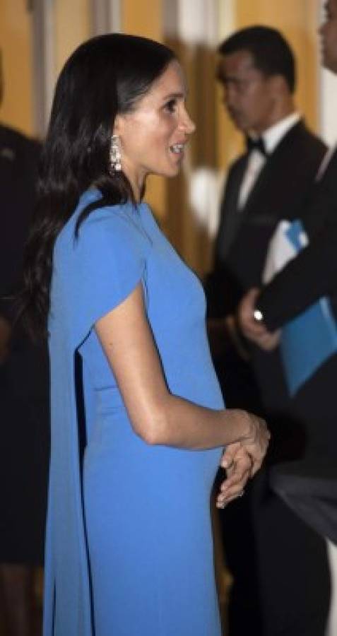 Las primeras fotos de la 'pancita' de Meghan Markle