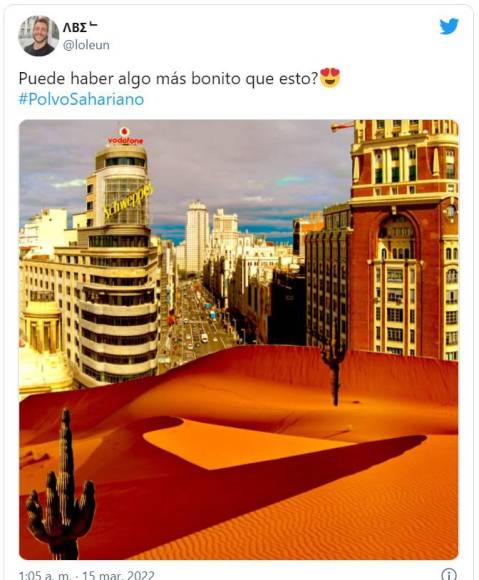 Los mejores memes que dejó el paso del polvo del Sahara sobre España