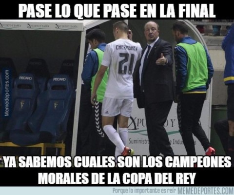 Los mejores memes de la final de la Copa del Rey