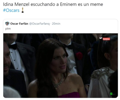 Famosos son blanco de memes tras la presentación de Eminem en los Oscar