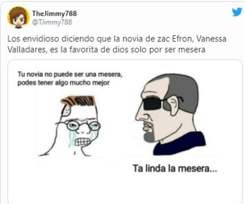 Los memes que desató el noviazgo de Zac Efron con una mesera