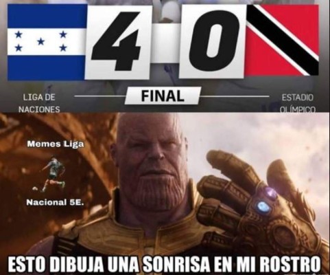 Los mejores memes tras el triunfo de Honduras ante Trinidad y Tobago