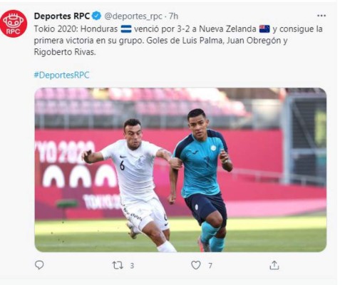 Prensa internacional reacciona en elogios ante épica remontada de Honduras   