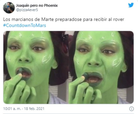 Los divertidos memes que dejó la llegada de Perseverance a Marte (FOTOS)