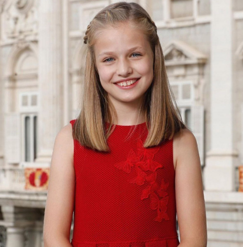 FOTOS: Así ha cambiado físicamente Leonor de Borbón, la princesa de Asturias