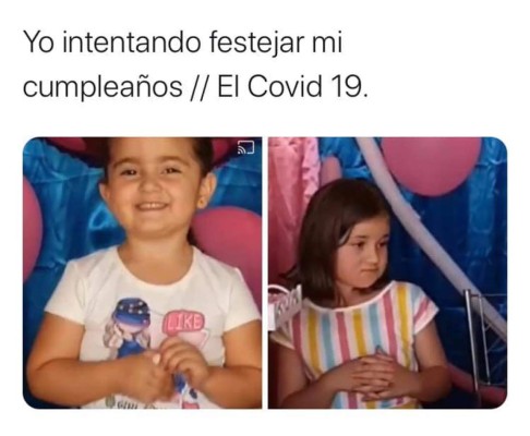 Los memes que dejó la pelea de unas hermanas por soplar las velas