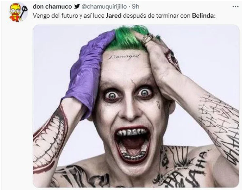 Los graciosos memes que dejó las vacaciones de Belinda con Jared Leto por Italia