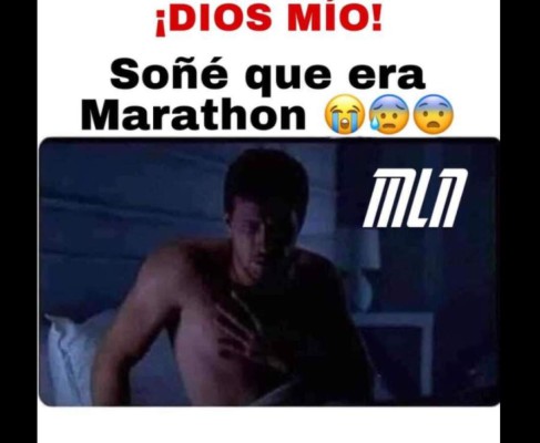 Con memes destrozan al Marathón por su derrota ante Olimpia