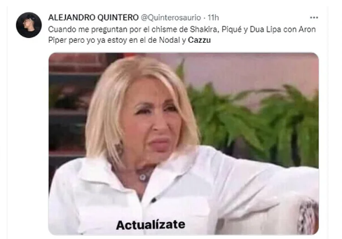 Los divertidos memes de la supuesta relación de Nodal y Cazzu