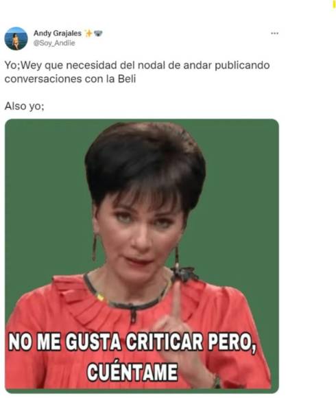 Divertidos memes deja nuevo escándalo de Belinda y Nodal