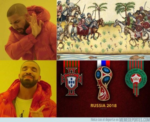 Los memes que dejó el triunfo de Portugal sobre Marruecos con gol de Cristiano Ronaldo en el Mundial Rusia 2018