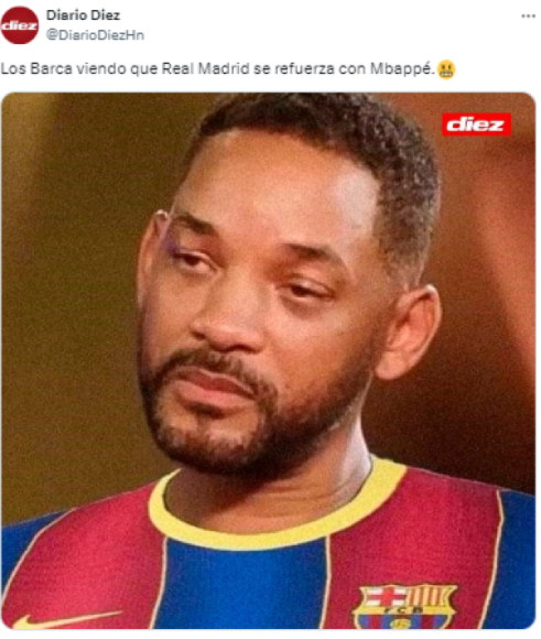 Los memes que destrozan al Barcelona por la presentación de Mbappé con Real Madrid