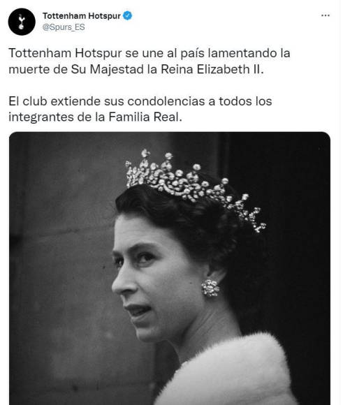 Muestras de pesar: Así llora el fútbol inglés la muerte de Isabel II