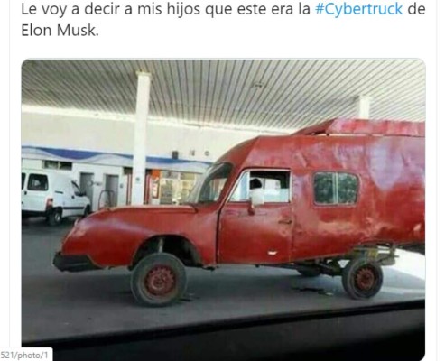 La curiosa camioneta de Tesla desata ola de memes